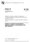 ITU-T E.123. Notation for national and international telephone numbers, e-mail addresses and Web addresses