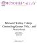 Missouri Valley College Counseling Center Policy and Procedures