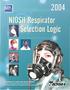 NIOSH Respirator Selection Logic. Author: Nancy Bollinger, M.S.