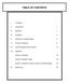 TABLE OF CONTENTS. I. Foreword i. II. Introduction 1. III. Definition 1. IV. Examples 2. V. Hazards in Confined Space 4. VI. Control of Hazards 8