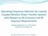 Operating Frequency Selection for Loosely Coupled Wireless Power Transfer Systems with Respect to RF Emissions and RF Exposure Requirements