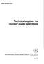 Technical support for nuclear power operations