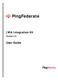 PingFederate. IWA Integration Kit. User Guide. Version 3.0