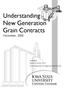 Understanding New Generation Grain Contracts November, 2005