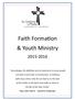 Faith Formation & Youth Ministry