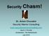 Security Chasm! Dr. Anton Chuvakin
