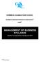 MANAGEMENT OF BUSINESS SYLLABUS