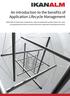 An introduction to the benefits of Application Lifecycle Management