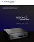 FLEX-6000 Signature Series