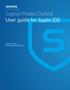 Sophos Mobile Control User guide for Apple ios. Product version: 4