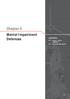 Chapter 5 Mental Impairment Defences