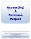 Microsoft Office Access 2007 Basics