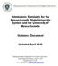 Admissions Standards for the Massachusetts State University System and the University of Massachusetts. Guidance Document. Updated April 2015