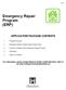 Emergency Repair Program (ERP)