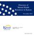 Directory of Mental Health Resources in Kansas
