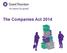 The Companies Act 2014