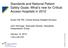 Standards and National Patient Safety Goals: What s new for Critical Access Hospitals in 2012