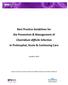 Best Practice Guidelines for the Prevention & Management of Clostridium difficile Infection In Prehospital, Acute & Continuing Care