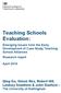 Teaching Schools Evaluation: