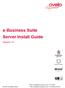 e-business Suite Server Install Guide