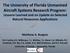 The University of Florida Unmanned Aircraft Systems Research Program: Lessons Learned and an Update on Selected Natural Resources Applications