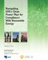 Navigating EPA s Clean Power Plan for Compliance With Renewable Energy