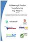 Hillsborough-Pinellas Manufacturing Gap Analysis