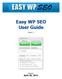 Easy WP SEO User Guide. Version 1.5