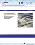 TMForum. Your trusted online source for Treasury Management news. In this issue: Summer 2014