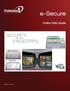 e-secure Online Help Guide 800-08476 3/11 Rev. B