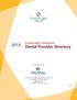 CenterLight Healthcare Dental Provider Directory