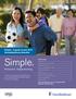 Simple. Personal. Empowering. Simple - A guide to your 2015 UnitedHealthcare Benefits