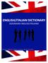 ENGLISH/ITALIAN DICTIONARY DIZIONARIO INGLESE/ITALIANO