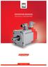 SERVOMOTORI BRUSHLESS BRUSHLESS SERVOMOTORS