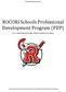 ROCORI Schools Professional Development Program (PDP)
