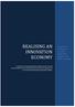 REALISING AN INNOVATION ECONOMY