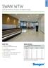 WTW SWANTM. Linear slot air diffusers of wall-to-wall design for ceilings