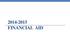 2014-2015 FINANCIAL AID