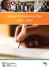 Annual Performance Plan 2014-2015