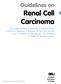 Guidelines on Renal Cell Carcinoma
