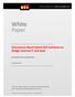 White. Paper. Enterprises Need Hybrid SSO Solutions to Bridge Internal IT and SaaS. January 2013