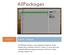 AllPackages. 6/20/2011 H.M.W. Verbeek