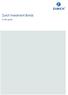 Zurich Investment Bonds. Funds guide
