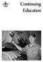 Continuing Education