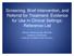 Screening, Brief Intervention, and Referral for Treatment: Evidence for Use in Clinical Settings: Reference List