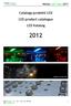 Catalogo prodotti LED LED product catalogue LED Katalog