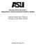 ARIZONA STATE UNIVERSITY Department of Environmental Health & Safety. Hearing Conservation Program Pursuant to 29 CFR 1910.95