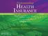Chapter 1. Health Insurance Specialist Career