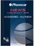 NEWS ACCESSORIES MULTIMEDIA. LUGLIO/July 2013 EXPORT