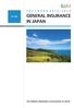 GENERAL INSURANCE IN JAPAN